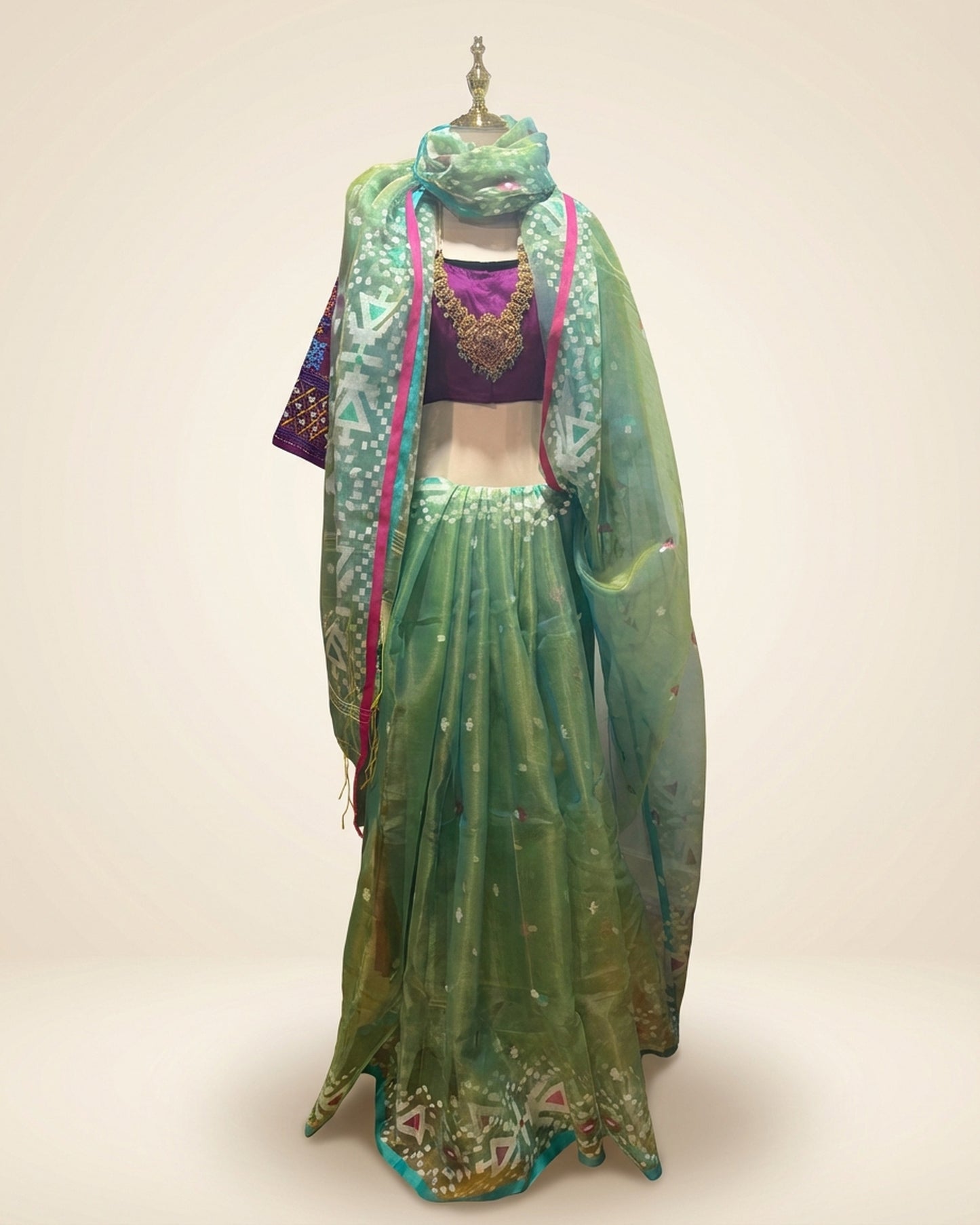 Muslin Silk Jamdani Saree