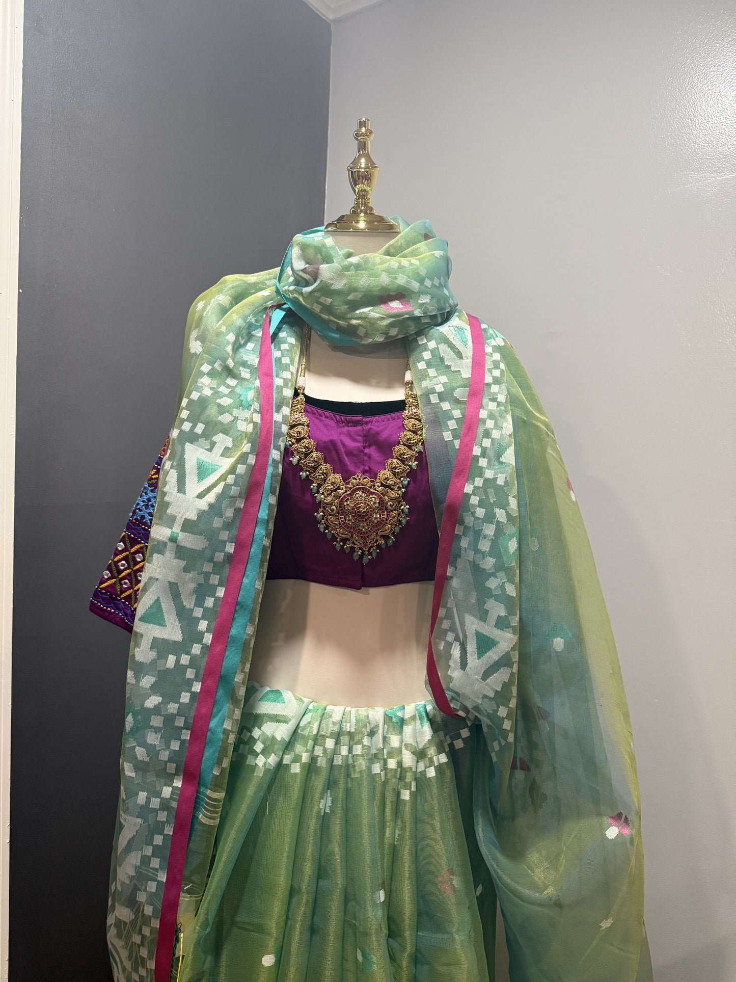 Muslin Silk Jamdani Saree