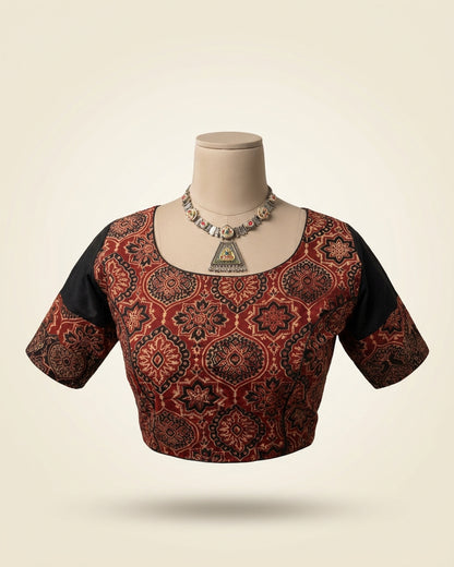 Pure Cotton Kalamkari Blouse