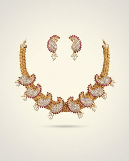 Maharashtrian Choker Mango Necklace