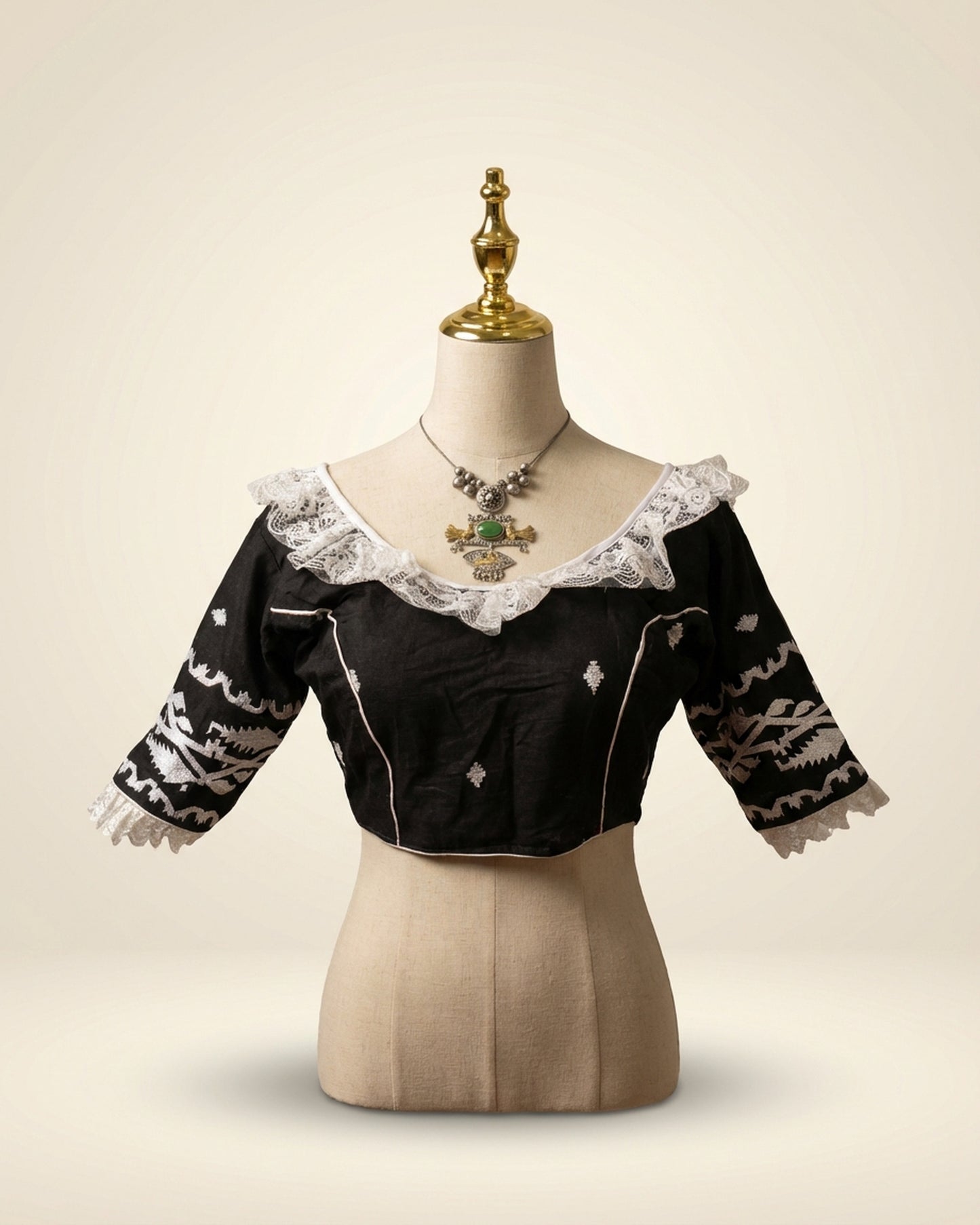 Ikat Cotton Fancy Blouse