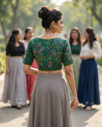 The woman in this photo is AI generated for representation purposes.